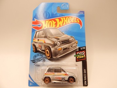 2017 Hot Wheels Silver Honda City Turbo II HW Race Day 5/10