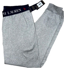  60 NWT Polo Ralph Lauren Men's Stretch Fabric Sleepwear Jogger Gray Size Large