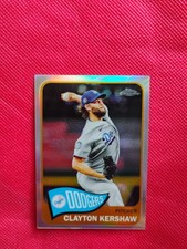 2021 Topps - Chrome 1965 Topps Redux Clayton Kershaw #TC65-28 Refractor Mint
