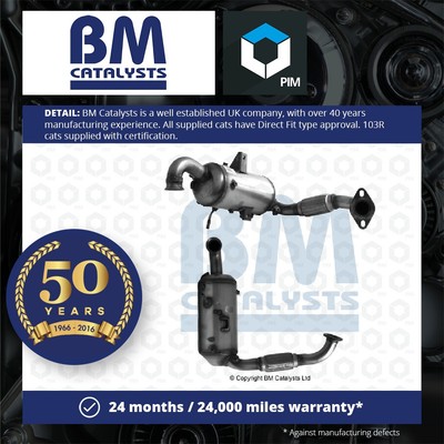 Diesel Particulate Filter DPF + Fitting Kit BM11617HPK BM Catalysts Soot 1808670