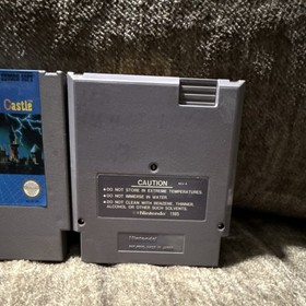 Nintendo NES 4 lot Mission: Impossible, Milon's Secret Castle, Silkworm RollerGm