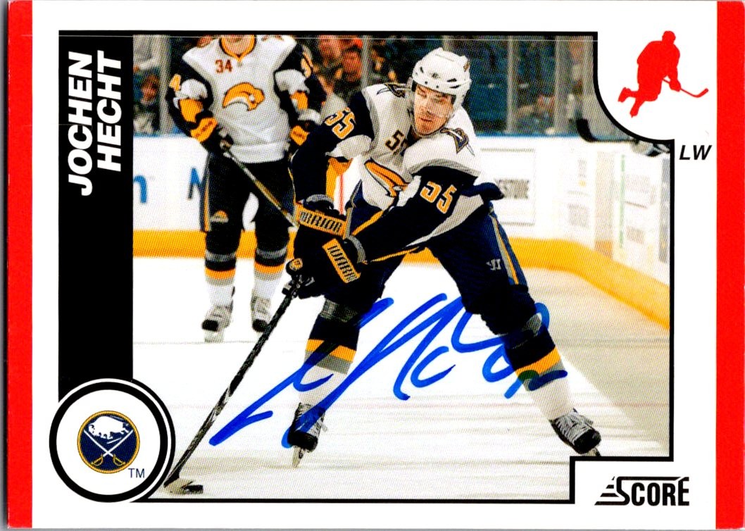 2010-11 Score #85 Jochen Hecht  - Autograph (No COA)