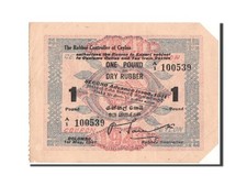 [#48313] Banknote, Ceylon, 1 Pound, 1941, 1.5.1941, AU(55-58)