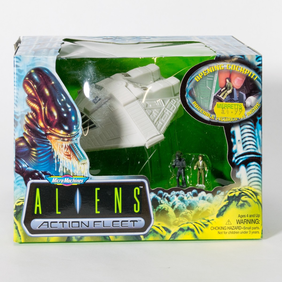galoob社　エイリアン　ACTION FLEET　NARCISSUS BNIB 1996 Galoob Aliens micro machines Action Fleet Narcissus