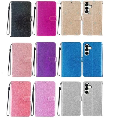Luxury Glitter Wallet Case Phone Case Cover for Google Pixel 10 9 8 7 6 8A 7A 9A - Image 1 of 4