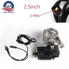 2.5" Stainless Steel Electric Exhaust Control Valve Low Pressure 2.5inch