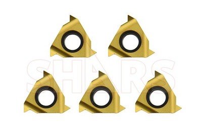 5 PCS Internal V Partial Profile 11IR A60 Carbide Threading Insert !{