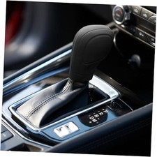 Car Gear Shift Knob Cover, Car Shifter Cover, Anti-Slip Auto Knob Gear Black