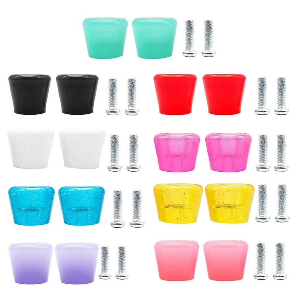 MARKENLOS 2/Set Rollschuh Brems Inline Skates Roller Bremsen Block Skating Stopper