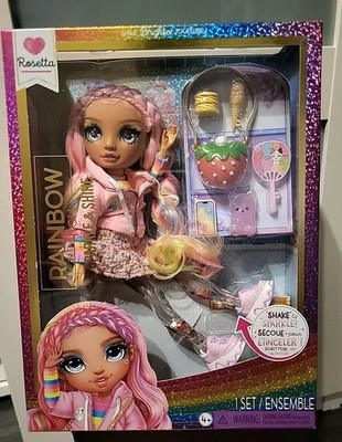 Rainbow High  Sparkle & Shine ROSETTA | Fashion Puppe mit Glitzer Beinen NEU