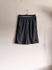 Adidas Dark Grey Essentials 3-stripe Shorts boys Large
