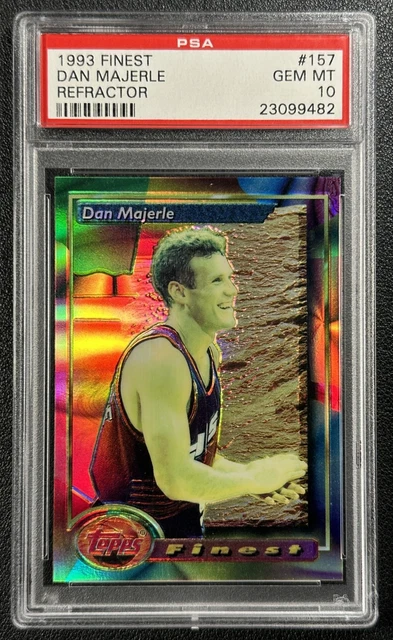 POP 6! Dan Majerle PSA 10 1993-94 Topps Finest #157 Refractor Suns 9482