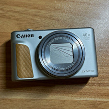 Canon PowerShot SX740 HS Compact Camera 20.3MP 40x Zoom Wi-Fi Bluetooth Silver