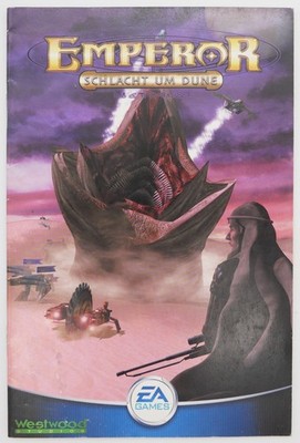 Emperor Schlacht um Dune Anleitung Handbuch Manual Deutsch