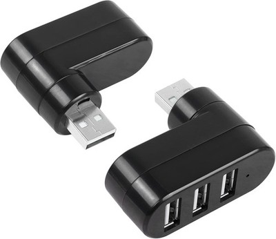 USB 3 Port 180° Drehbarer Hub 2er Pack für PC Laptop Tablet