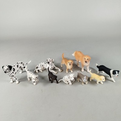 Schleich Bundle Hunde von 11 Hundefiguren, ab 3 4 5 Jahre |   geprüft