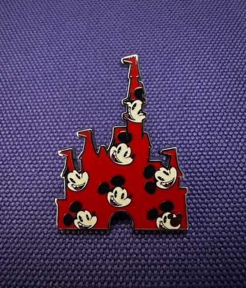 Walt Disney World Hidden Disney Mickey Castle Pin 2025 Wave B WDW