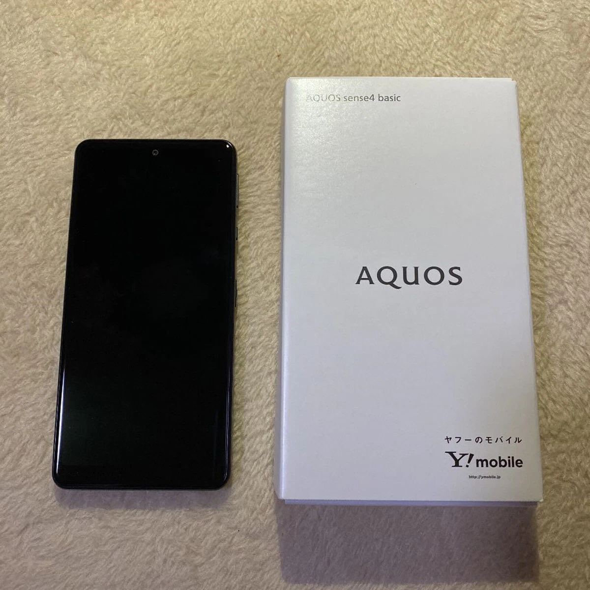 Sharp Aquos Sense4 Basic Black Android Phone A003SH japan NEW