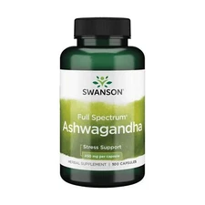 Swanson Premium Ashwagandha Powder Supplement Stress Relief & Energy Support