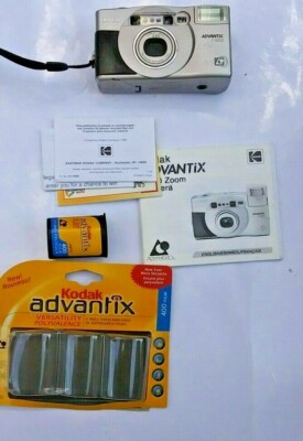 Kodak Advantix C650 Zoom APS Point & Shoot Film Camera w EXTRAS