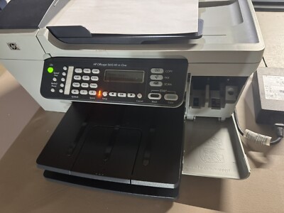 HP OfficeJet 5610V All-In-One Inkjet Printer With Internet And USB Cords