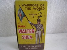 toy soldier- Warriors of the World by Marx- Walter Shea- figure & card included