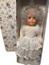 BOXED ANILI CLOTH FELT DOLL 22" GRUGNETTO POMPADOUR LENCI FAMILY