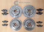 Mini Cooper S R53 01-06 Brake Discs Front Rear Pads