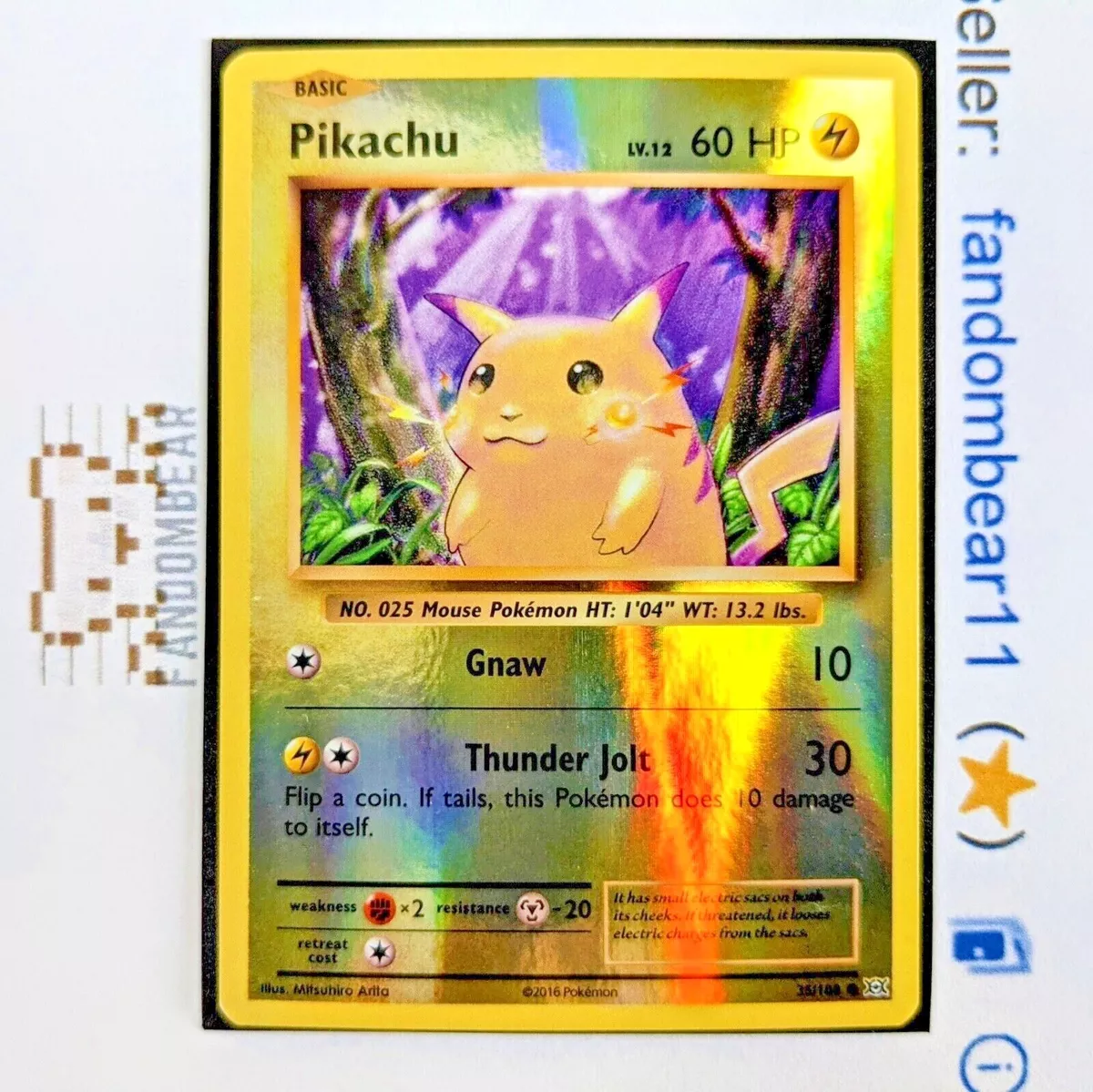 Pikachu - XY: Evolutions - Pokemon