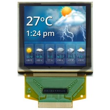 Serial SPI 1.5"Color OLED Display 128x128 Graphic Module for Arduino, w/Tutorial