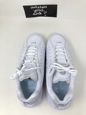 関税込 DRAKE NOCTA NIKE HOT STEP AIR TERRA WHITE BLACK Nike Drake NOCTA Hot Step Air Terra men Size 7.5 women 9