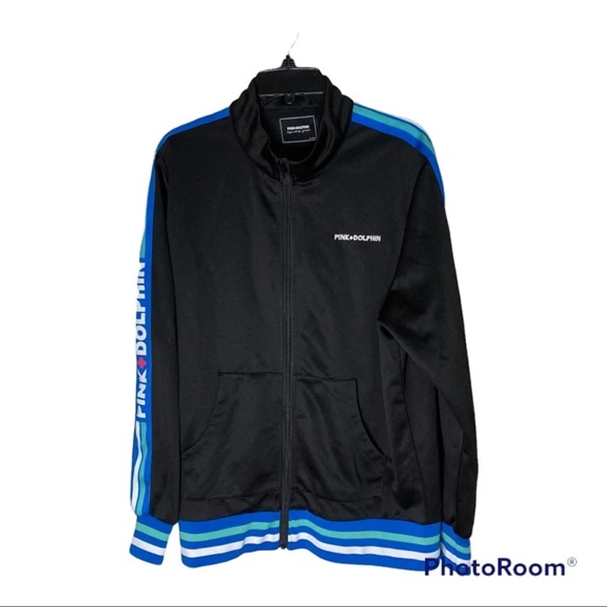 Pink dolphin top track jacket