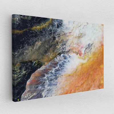 Leinwandbild Poster Acryl Glas Pop-Art Fluss Wand Deko Büro Praxis Abstrakt - Bild 1 von 4