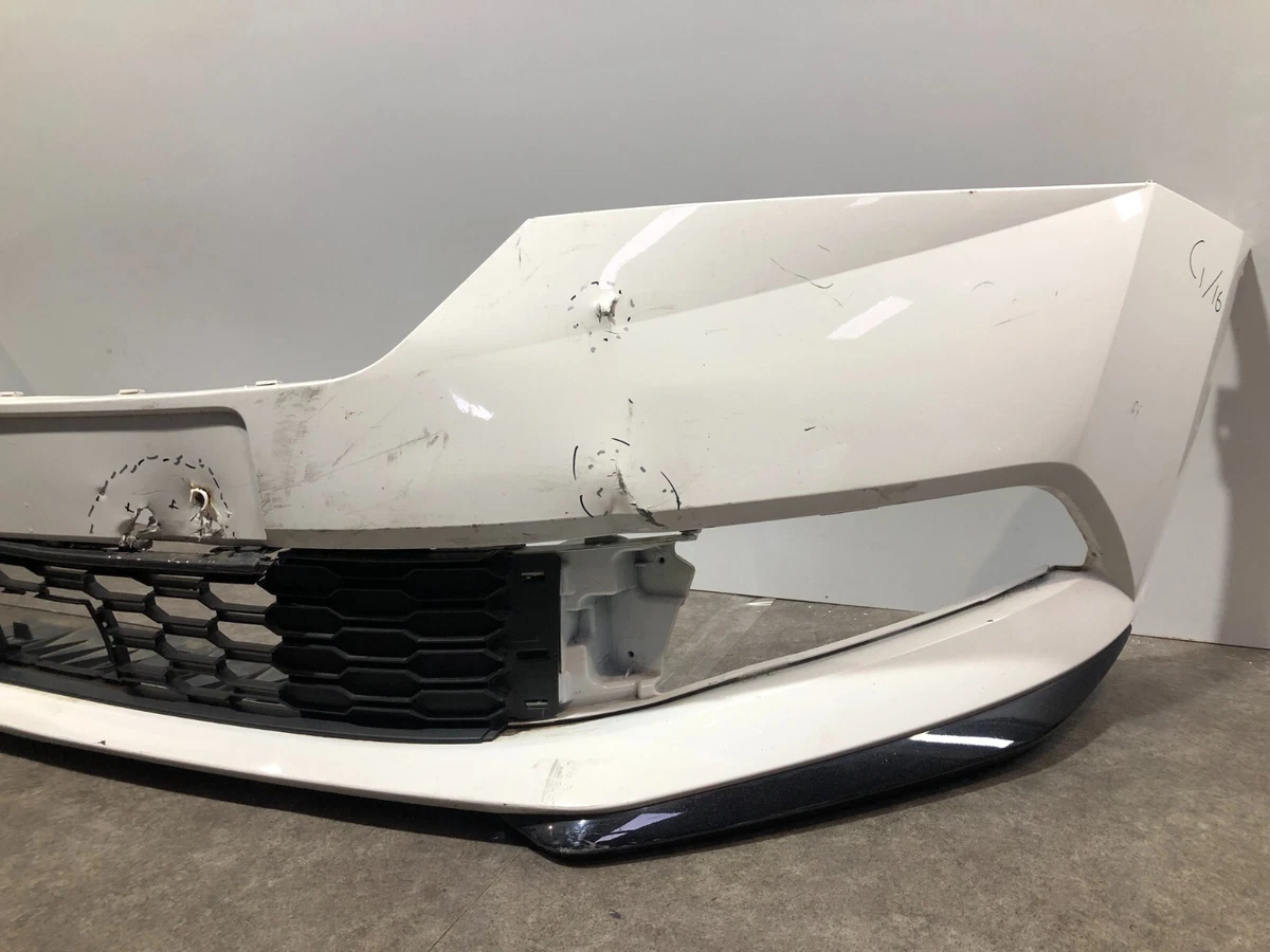 SKODA FABIA MK3 NJ 6V FACELIFT 2018- FRONT BUMPER GENUINE; P/N