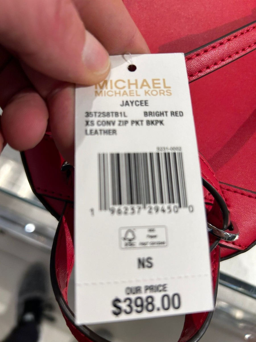 Michael Kors Jaycee Signature MK Logo XS Convertible Zip PKT Michael Kors Jaycee Signature MK Logo XS Convertible Zip PKT