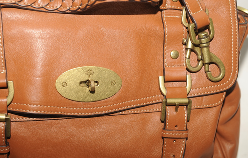 ORIGINAL MULBERRY ALEXA SOFT LEATHER BUFFALO OAK SHOULDER BAG MEDIUME - Picture 2 of 14