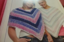 Stylecraft Knitting Pattern 8023 Ladies Ponchos S, M,  L  30-41