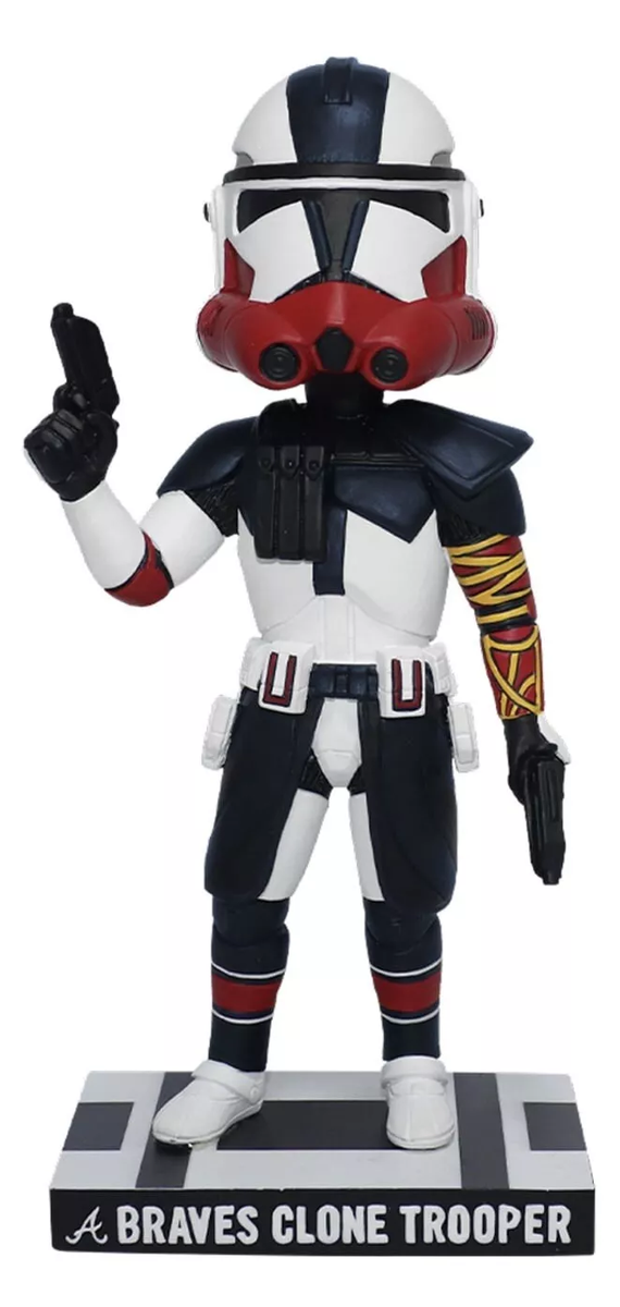 New Atlanta Braves Star Wars Clone Trooper Bobblehead SGA 2024 | eBay