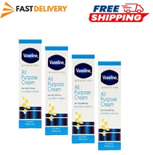 Vaseline Intensive Care All Purpose Cream, Cracked Skin Relief, 4-Pack. 1.41 FL