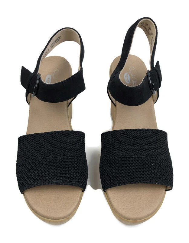 Sandalias Dr. Scholls Brickell Eco de tacón de madera punta abierta para mujer talla 8 Foto 3 de 4
