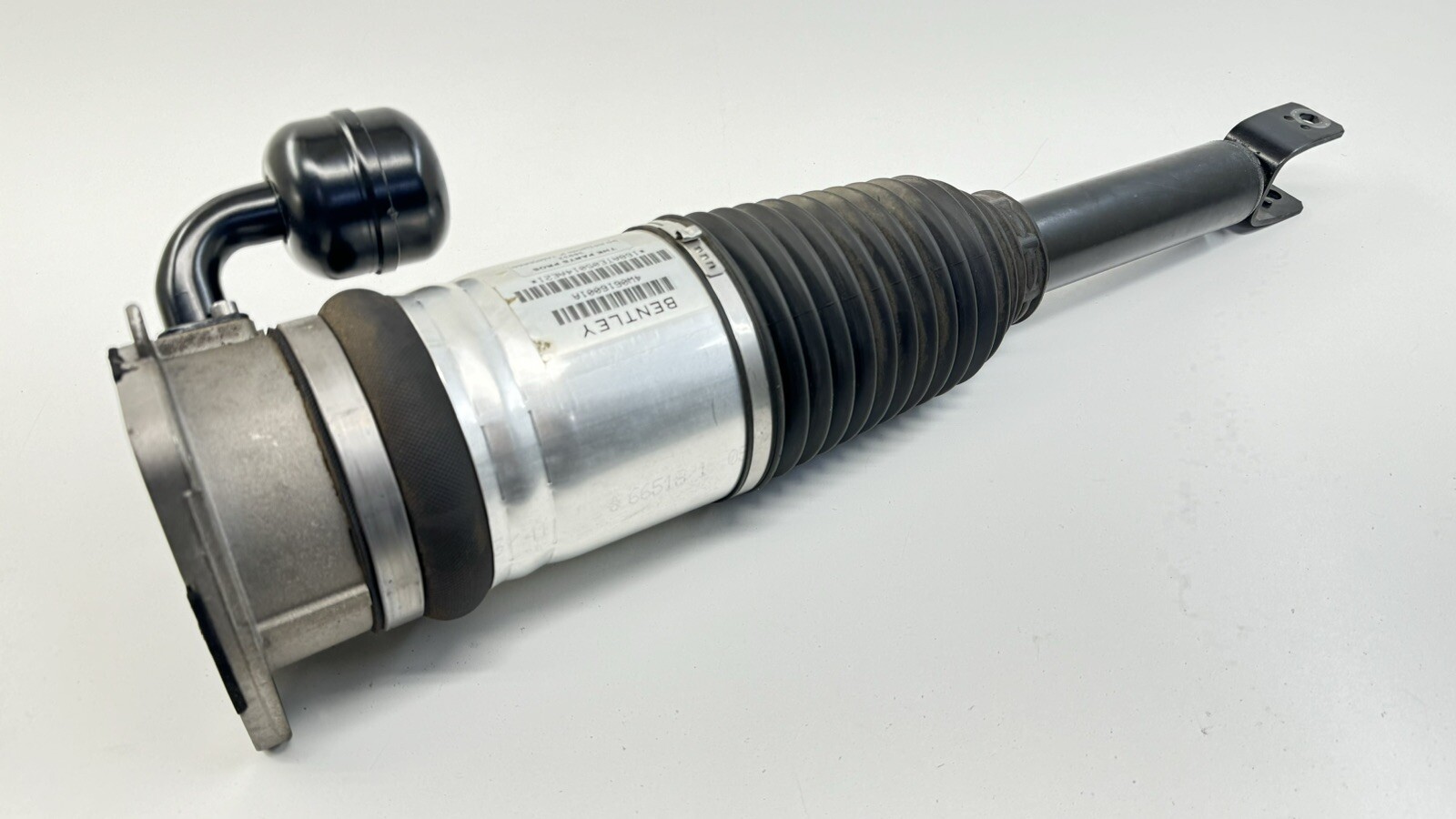 13-18 BENTLEY FLYING SPUR DRIVER LEFT REAR AIR SHOCK ABSORBER SUSPENSION OEM
