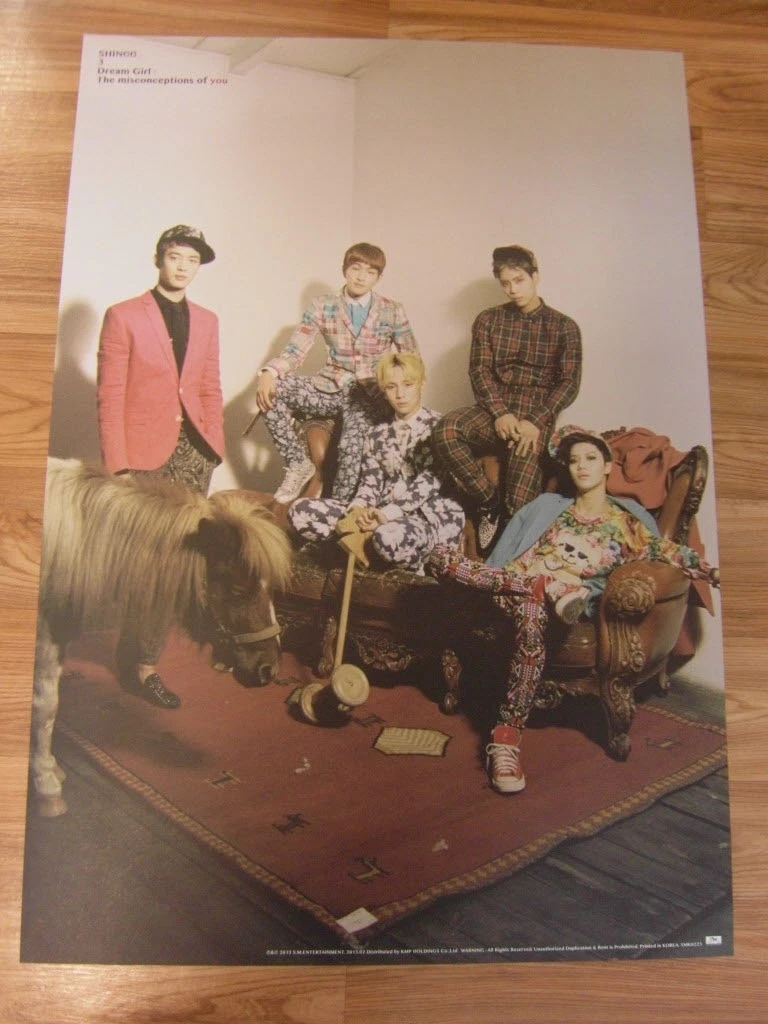 SHINee 3RD CHAPTER 1 DREAM GIRL THE MISCONCEPTION OF YOU [POSTER] K-POP  *NEW*