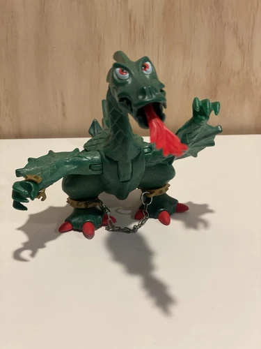 VTG 1995 Playmobil Geobra Green Dragon Figure with Ankle Shackles Only