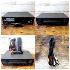 SHARP VC-A410U 4-Head HiFi VHS VCR Player/Recorder, W/Remote - Tested Working