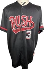 Rush World Tour 2012/2013 Baseball Jersey #3 Tour Shirt Band Clockwork Angels