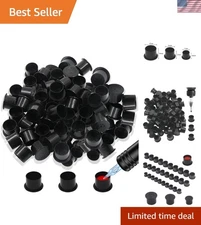 Durable 1000Pcs Disposable Tattoo Ink Caps - Three Sizes for Every Need
