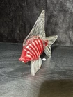 Vintage Italy Murano-style hand-blown glass fish sculpture 1960’s - 1980’s