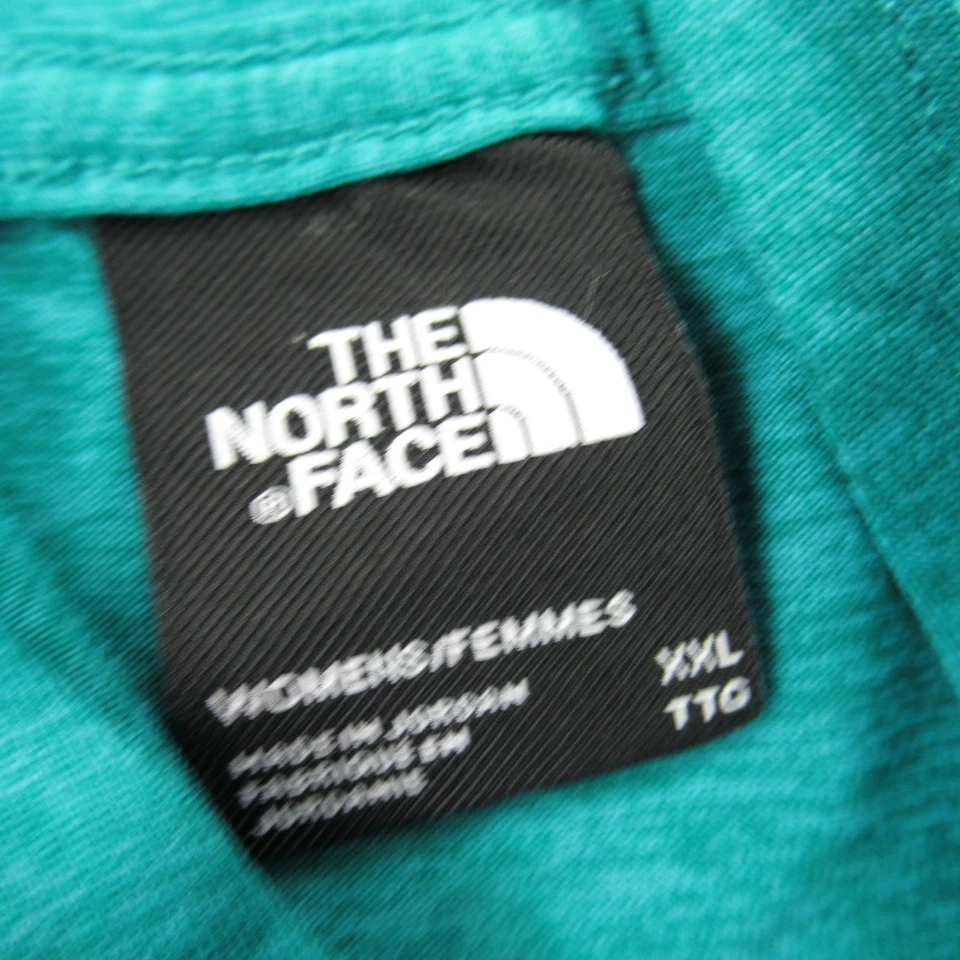 Suéter North Face Para Mujer 2XL Manga Larga Pullover con Capucha Exterior Verde Foto 3 de 4