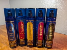Bath  Body Works Zodiac Collection Fine Fragrance Mist Lot of 5 8oz