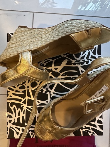 Espadrilles à Talons Diane Von Furstenberg - Marron, Taille 8 US - Neuf Sans Boîte